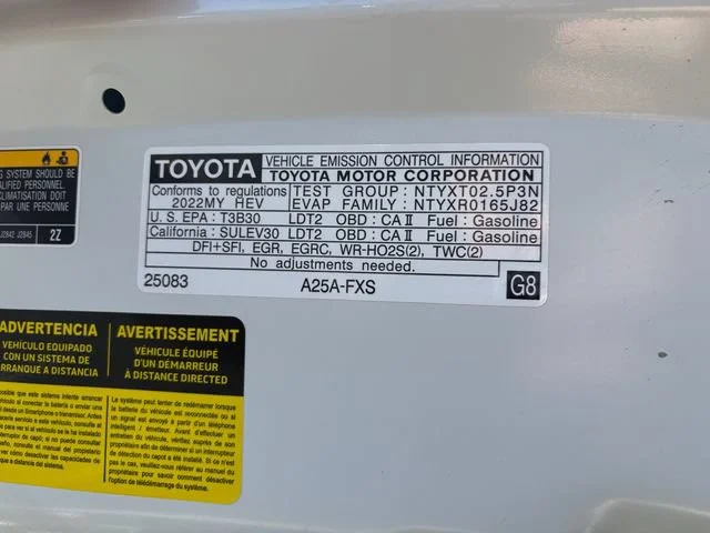 Used 2022 White Toyota Hybrid XLE Premium image 10