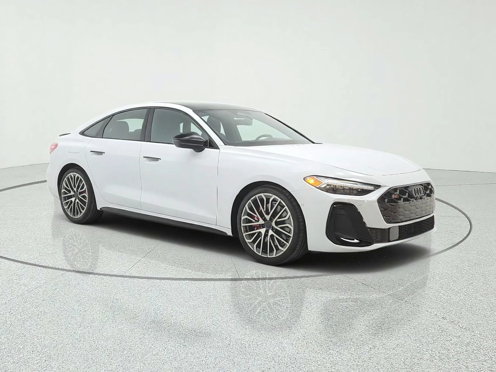 New 2026 Glacier White Metallic Audi Premium Plus 3.0 TFSI quattro image 3