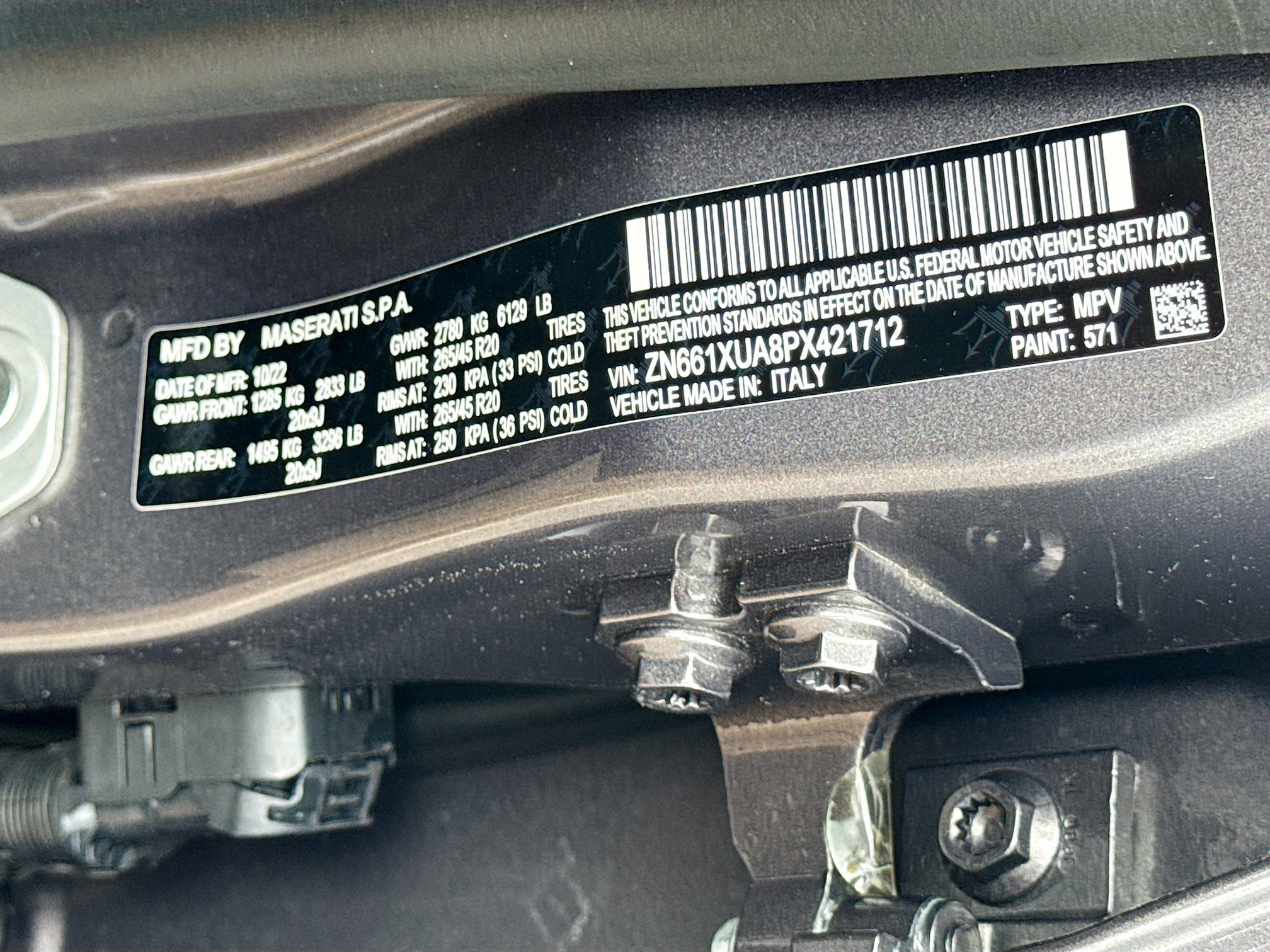 Used 2023 Grigio Maratea Metallic Maserati GT image 45