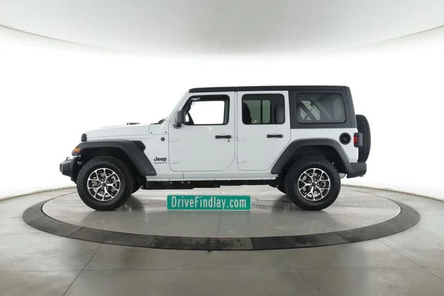 New 2026 Bright White Clear-Coat Exterior Paint Jeep Sport S image 9
