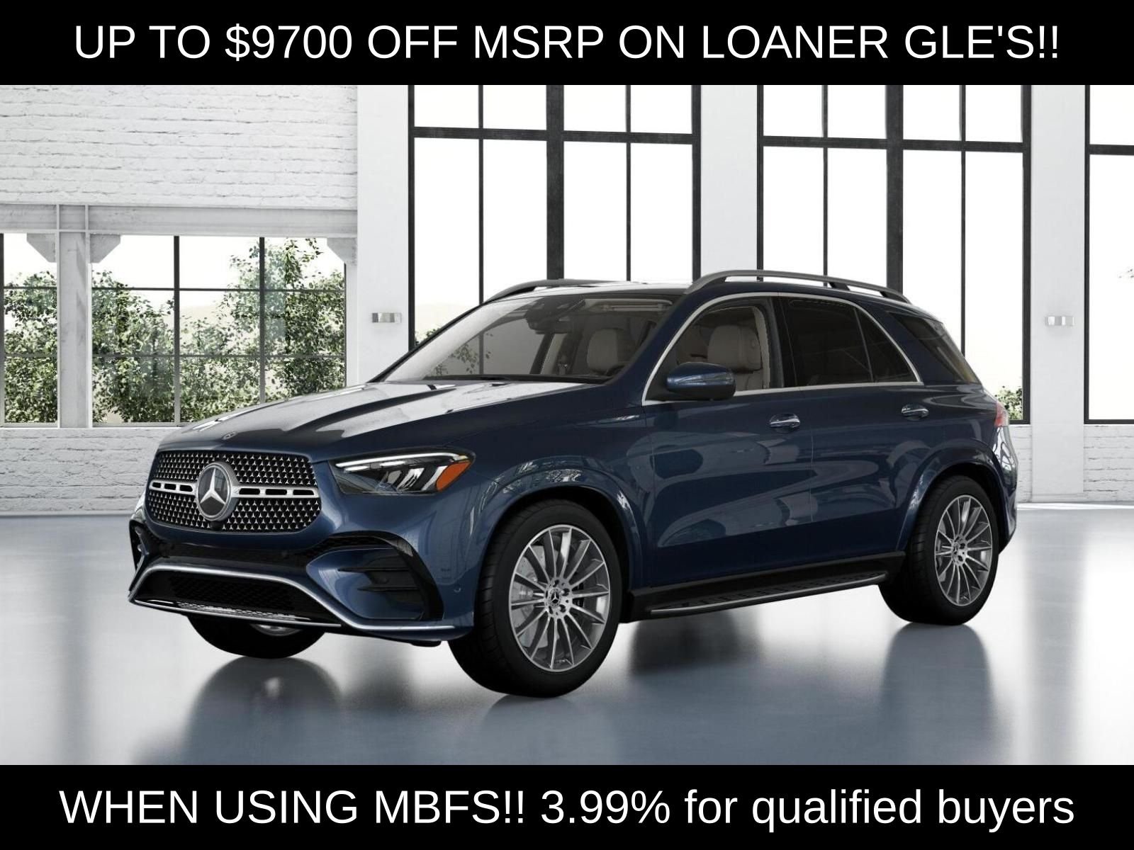 Certified Used 2026 Blue Mercedes-Benz GLE 450 image 41