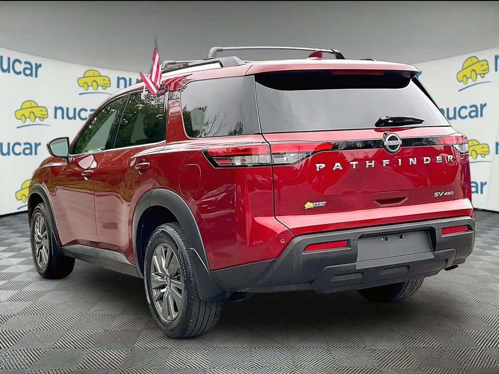 Used 2022 Red Nissan SV image 4