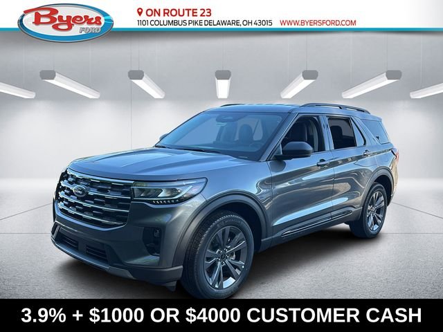 New 2026 Carbonized Gray Metallic Ford Active image 1