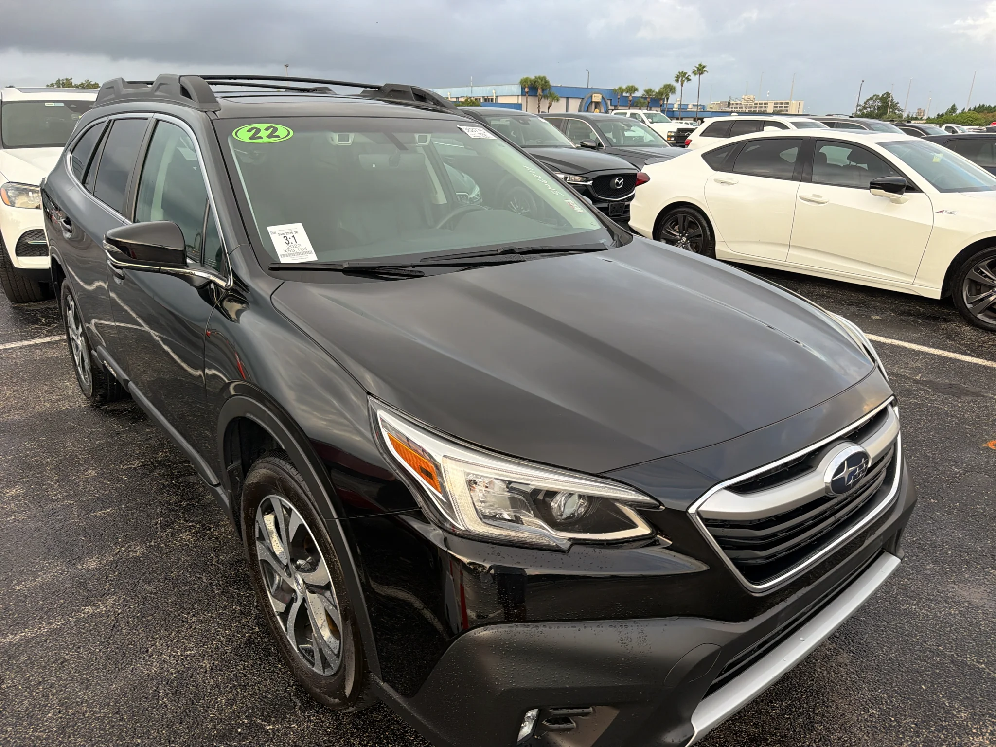 Used 2022 Crystal Black Silica Subaru Limited image 1