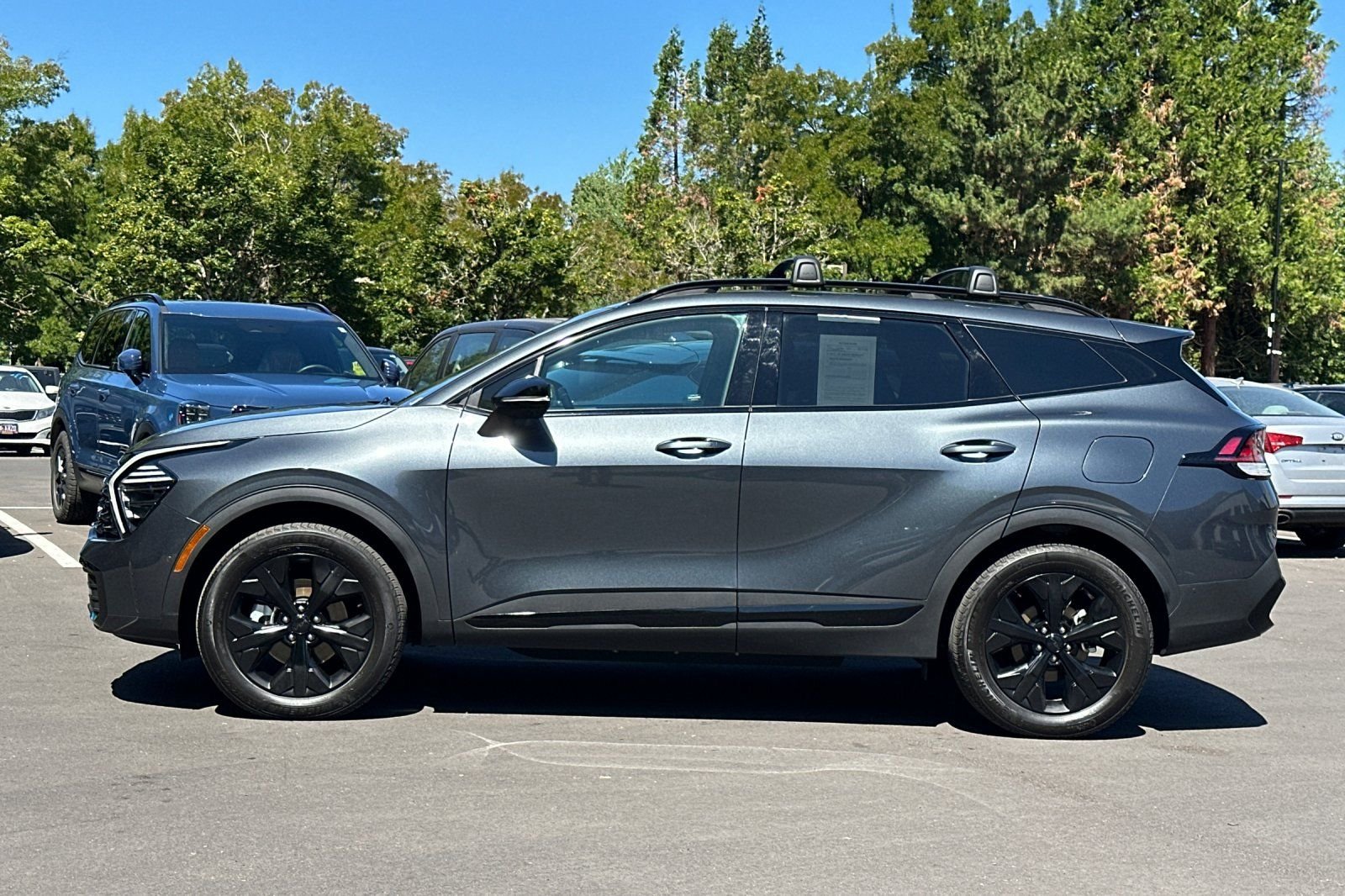 Certified Used 2025 Gray Kia X-Line Prestige image 7