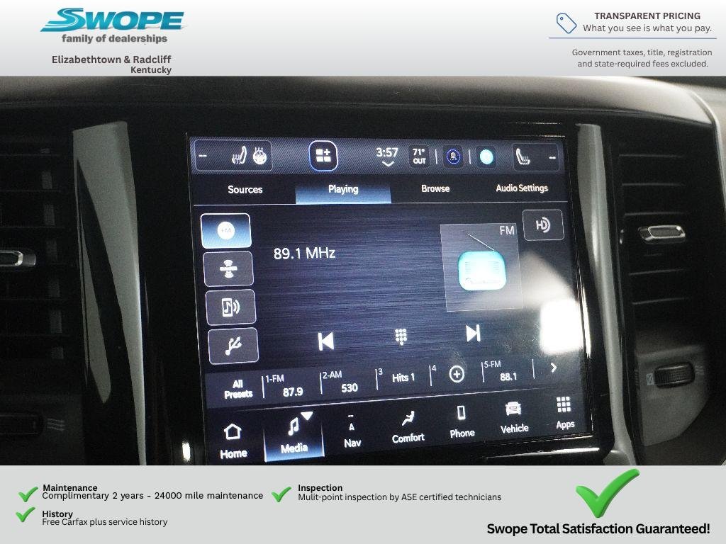 Used 2023 Bright White Clearcoat Ram Big Horn image 22