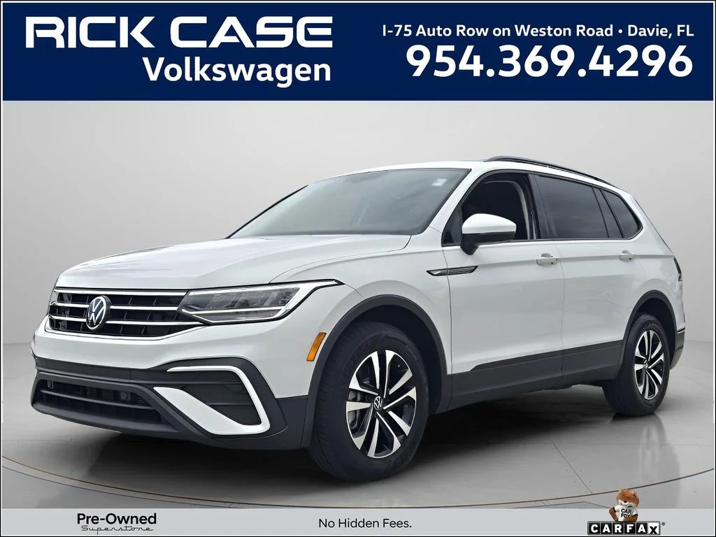 Certified Used 2023 White Volkswagen 2.0T S image 1
