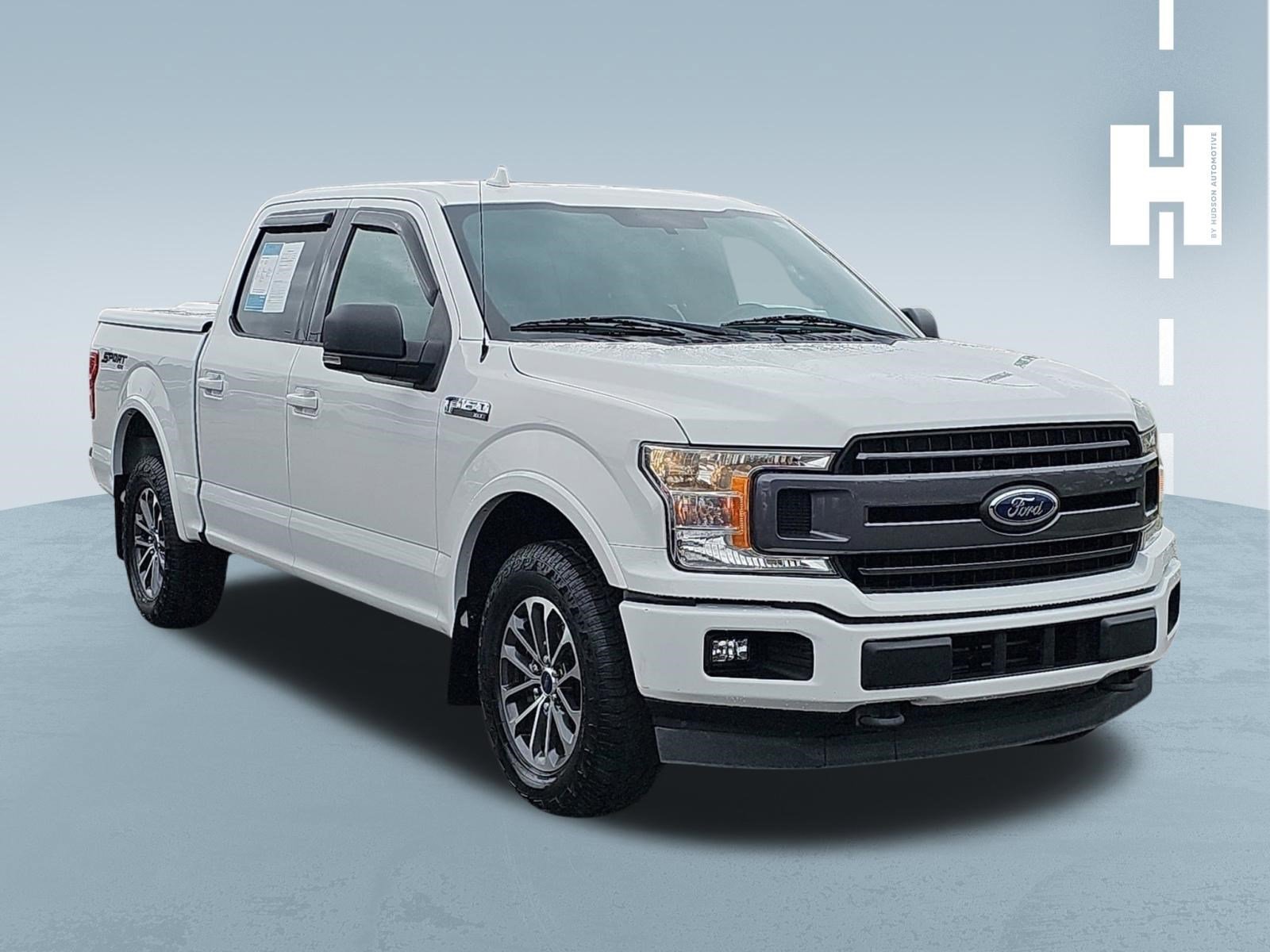 Used 2018 Oxford White Ford XLT image 1