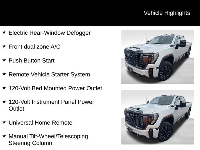 Used 2024 White GMC Denali Ultimate image 6