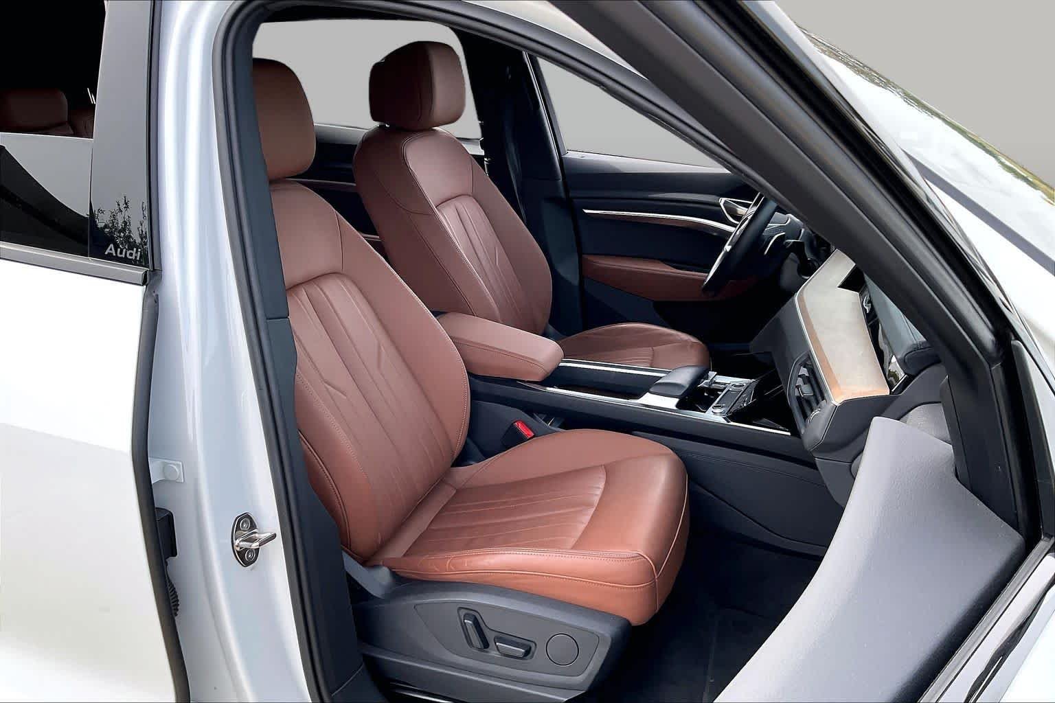 Used 2024 Glacier White Metallic Audi Premium image 8