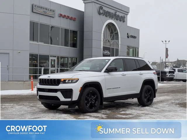 2026 Jeep Grand Cherokee Altitude - - Power Sunroof -  Pack - 2.0L Turbo - Remote Start & Tons More!