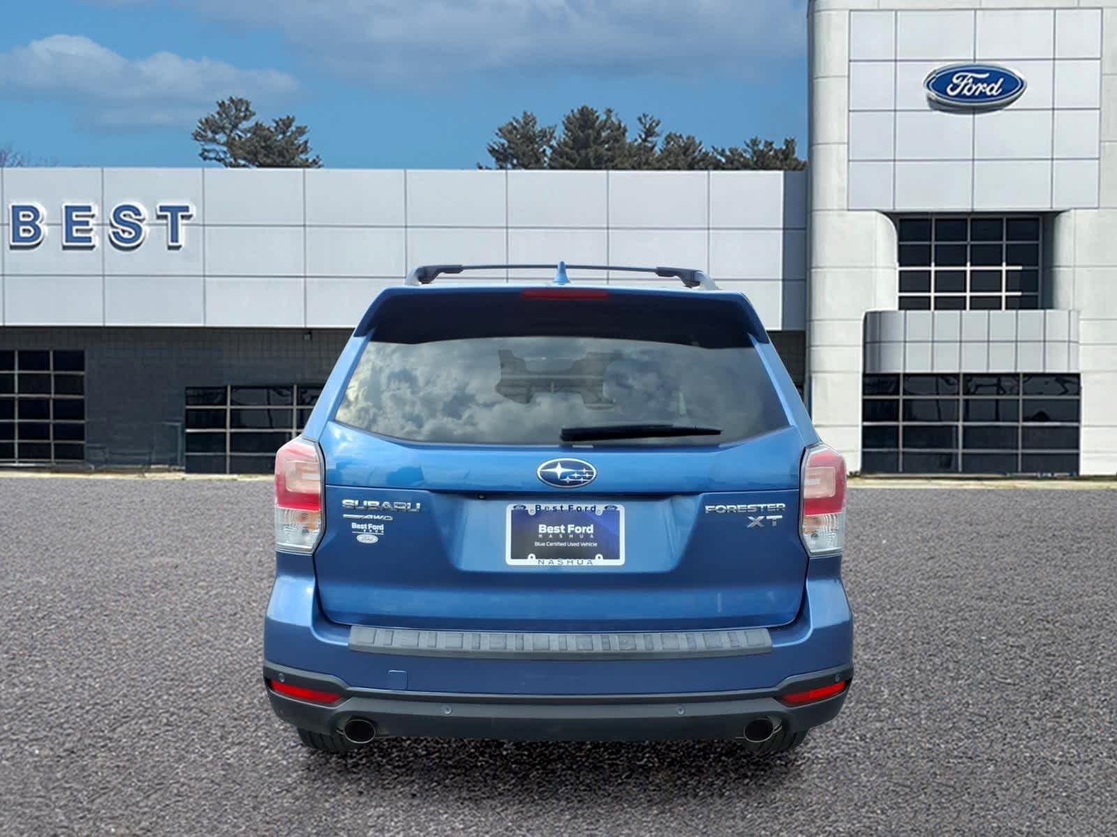 Used 2017 Quartz Blue Pearl Subaru Touring image 5