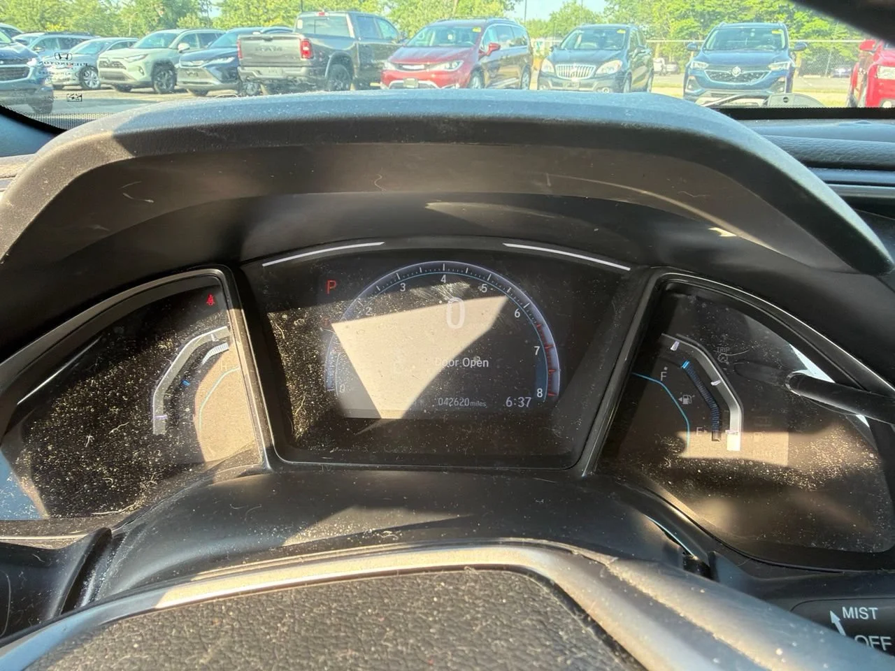 Used 2021 Black Honda EX image 10
