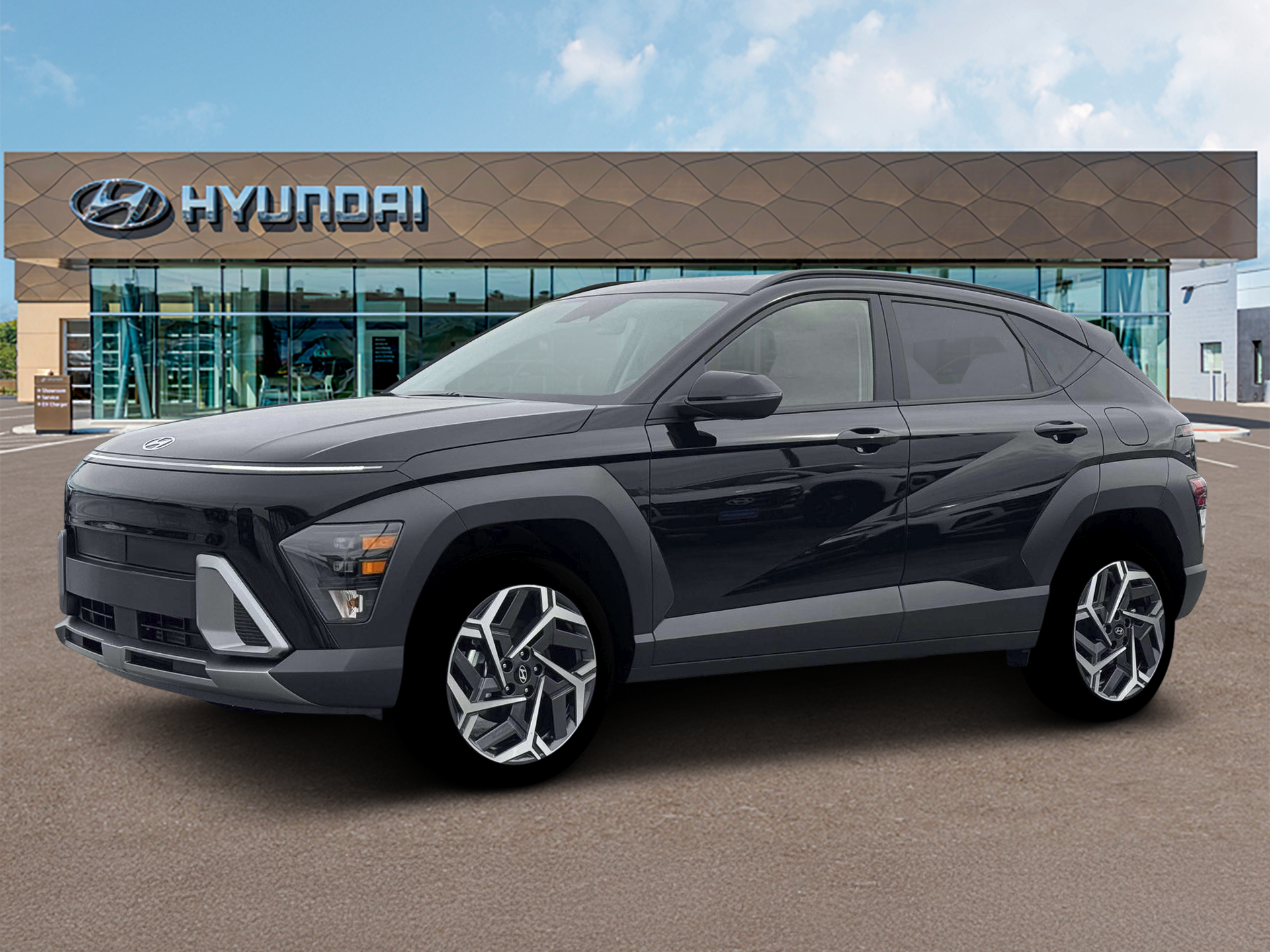 New 2026 Abyss Black Pearl Hyundai SEL Premium AWD image 2