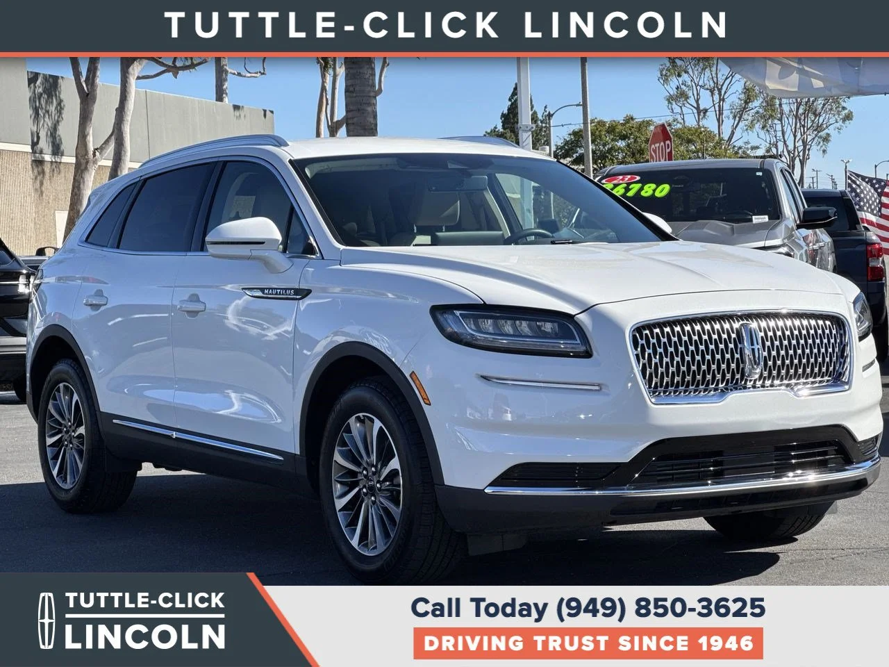 Used 2023 PRISTINE WHITE ME Lincoln Standard image 12