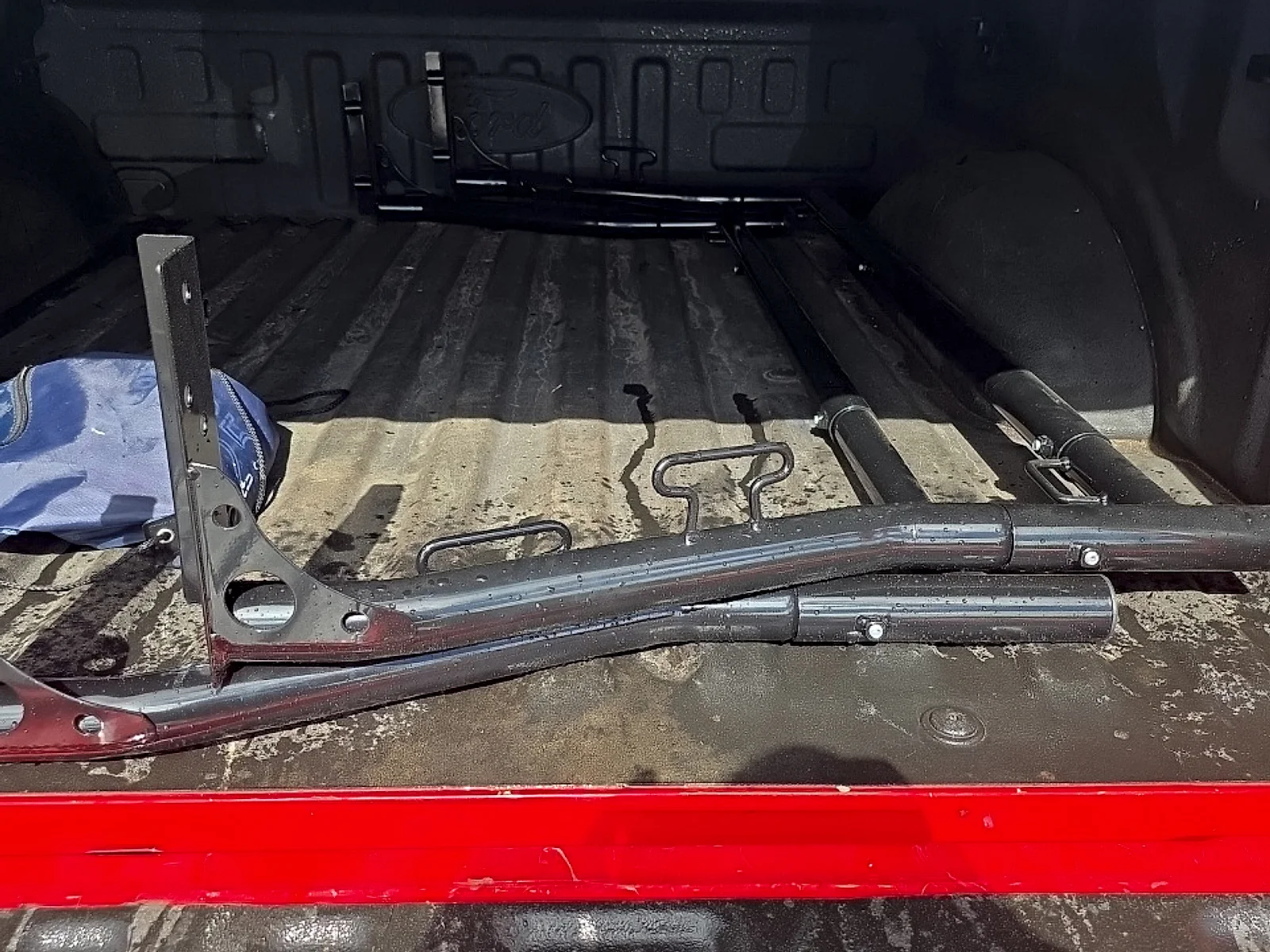 Used 2021 Race Red Ford LARIAT image 7