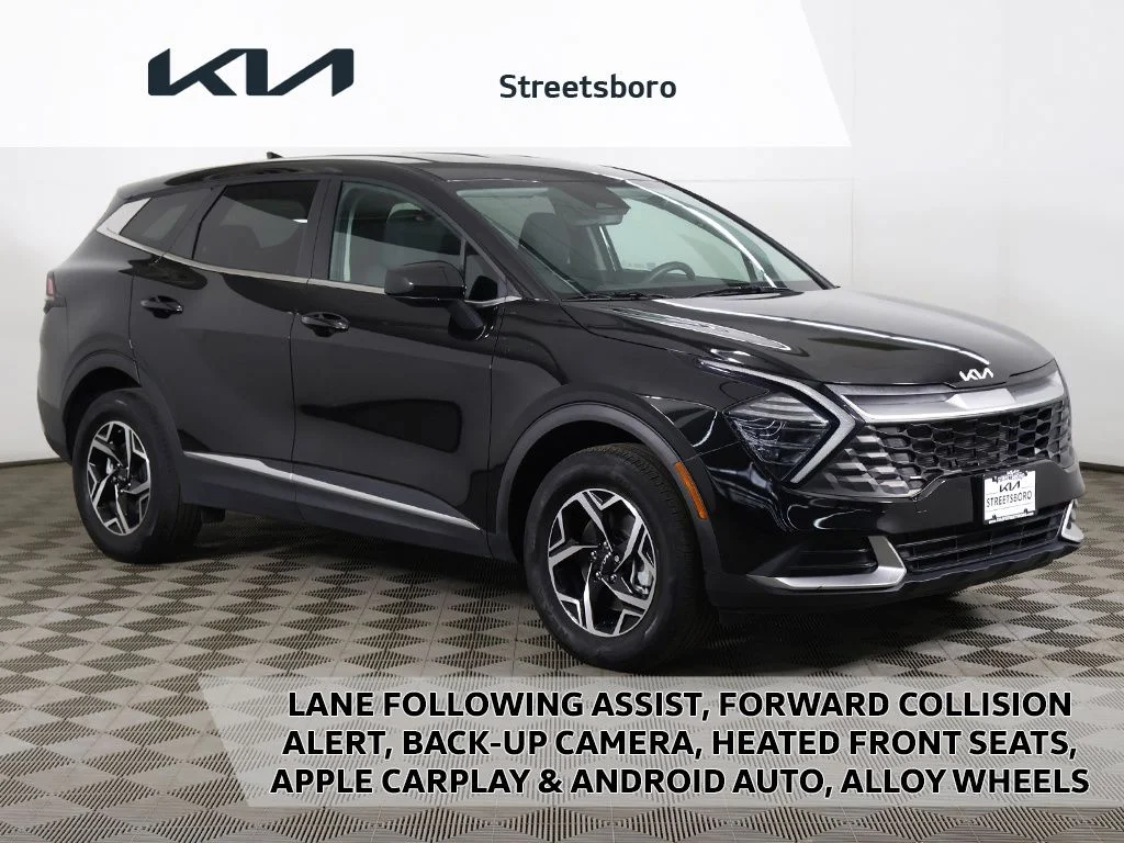 Used 2024 Black Kia LX image 1