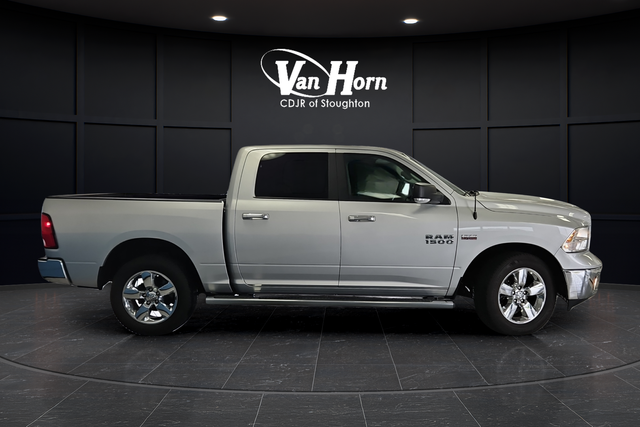 Used 2017 Bright Silver Clearcoat Metallic Ram Big Horn image 8