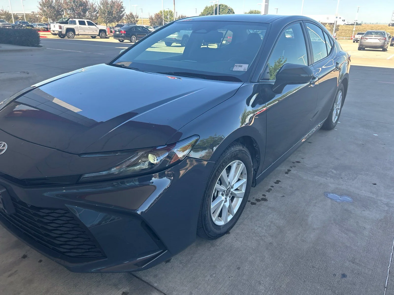 Used 2025 Black Toyota LE image 1