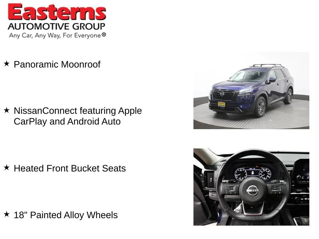 Used 2023 Blue Nissan SV image 13
