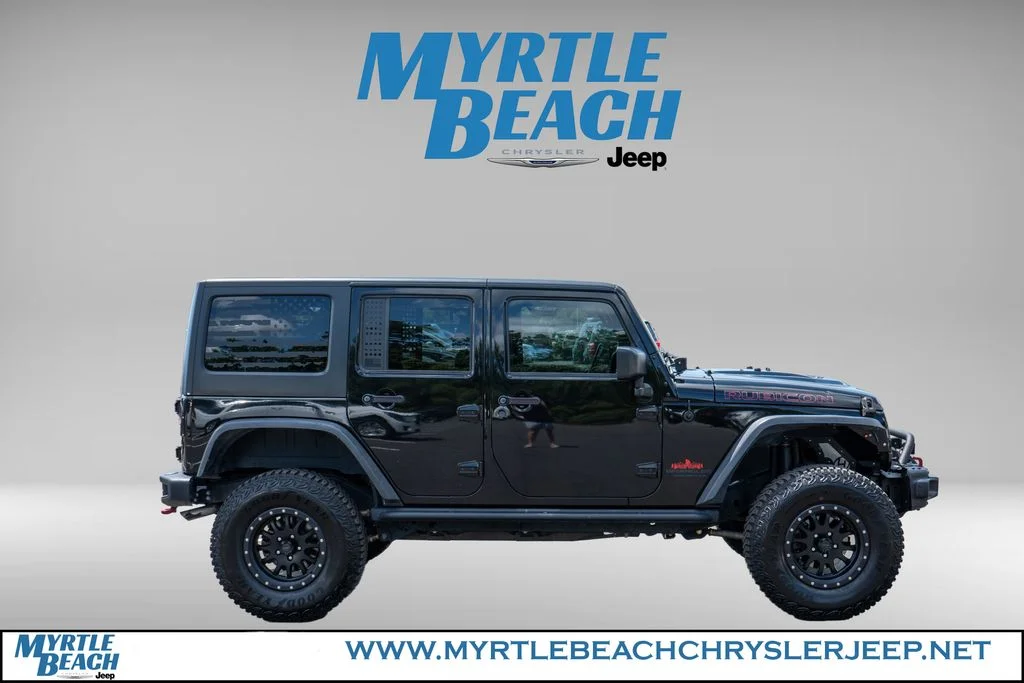 Used 2017 Black Clearcoat Jeep Unlimited Rubicon image 7