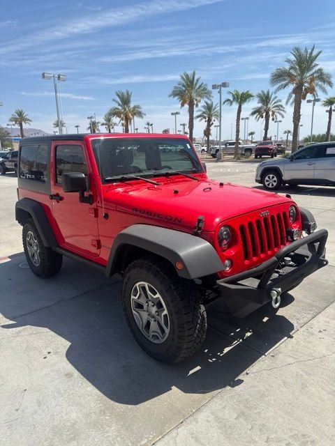 Used 2015 Red Jeep Rubicon image 2