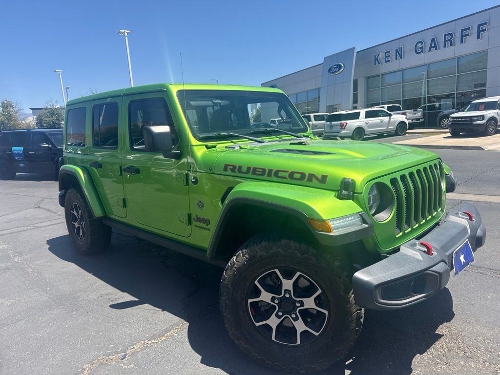 Used 2018 Mojito! Clearcoat Jeep Rubicon image 2