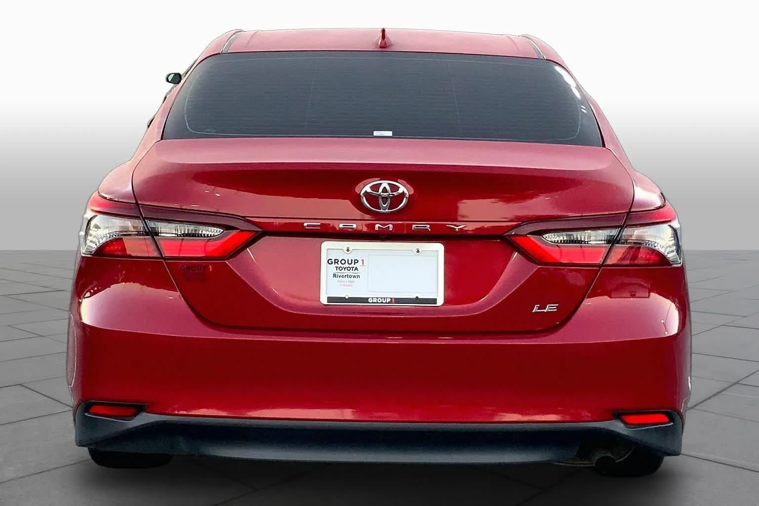 Used 2023 Supersonic Red Toyota LE image 5