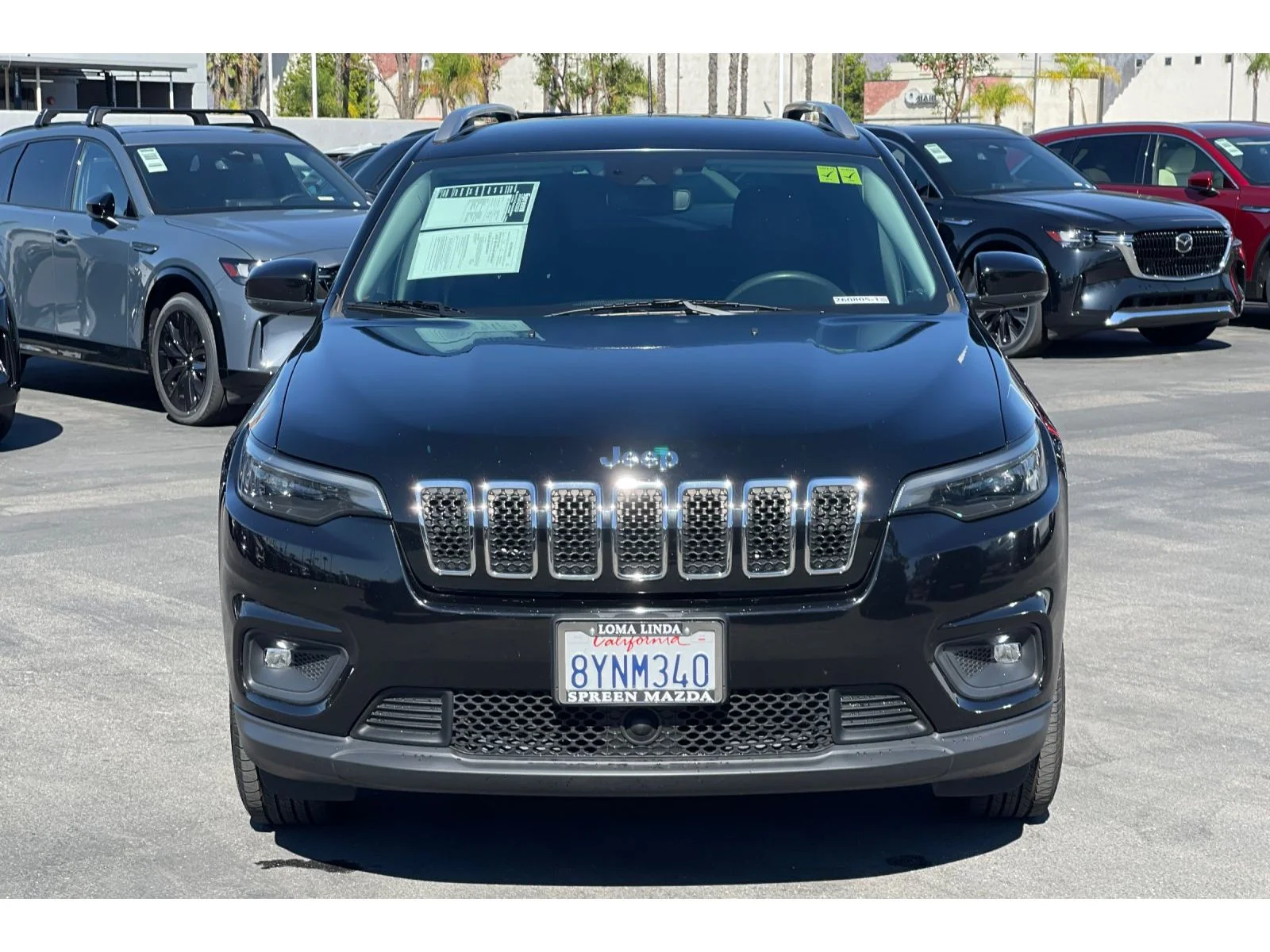 Used 2021 Diamond Black Crystal Pearlcoat Jeep Latitude Lux image 10