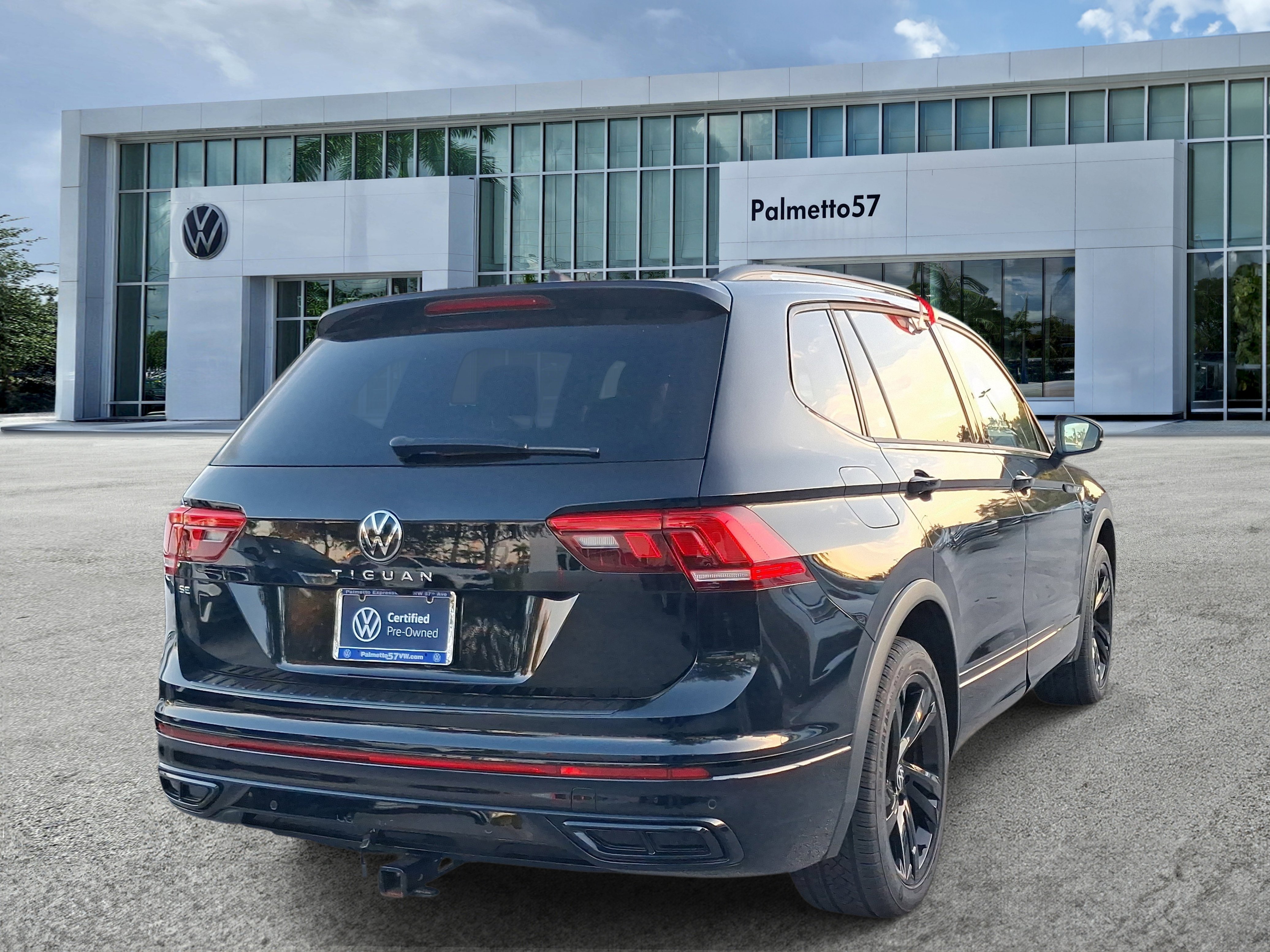 Certified Used 2023 Black Volkswagen 2.0T SE R-Line Black image 6