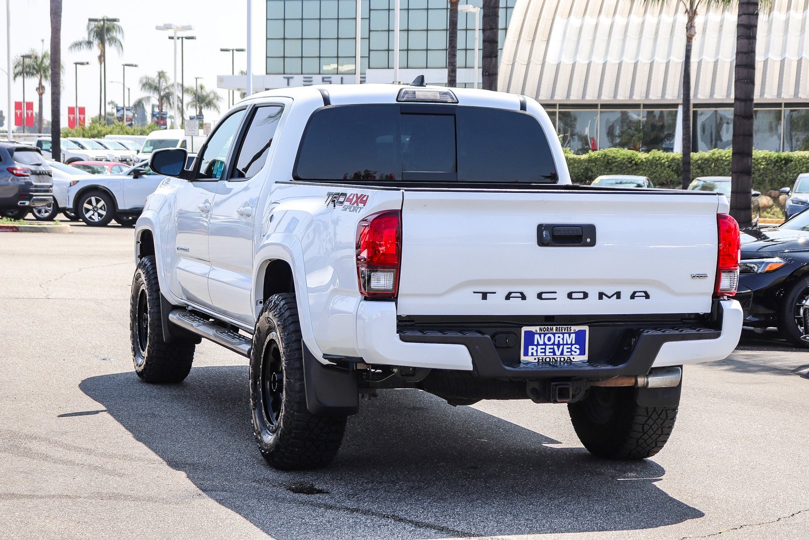 Used 2018 Super White Toyota TRD Sport image 13