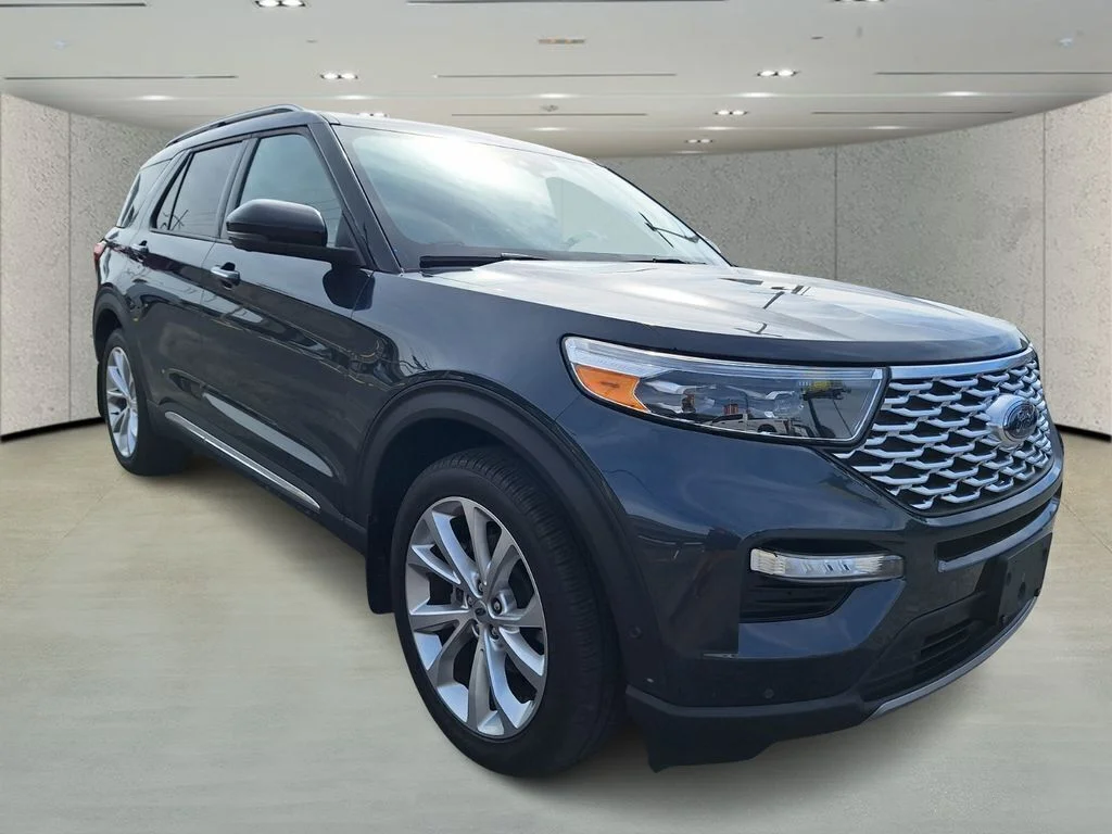 Used 2022 Blue Ford Platinum image 7
