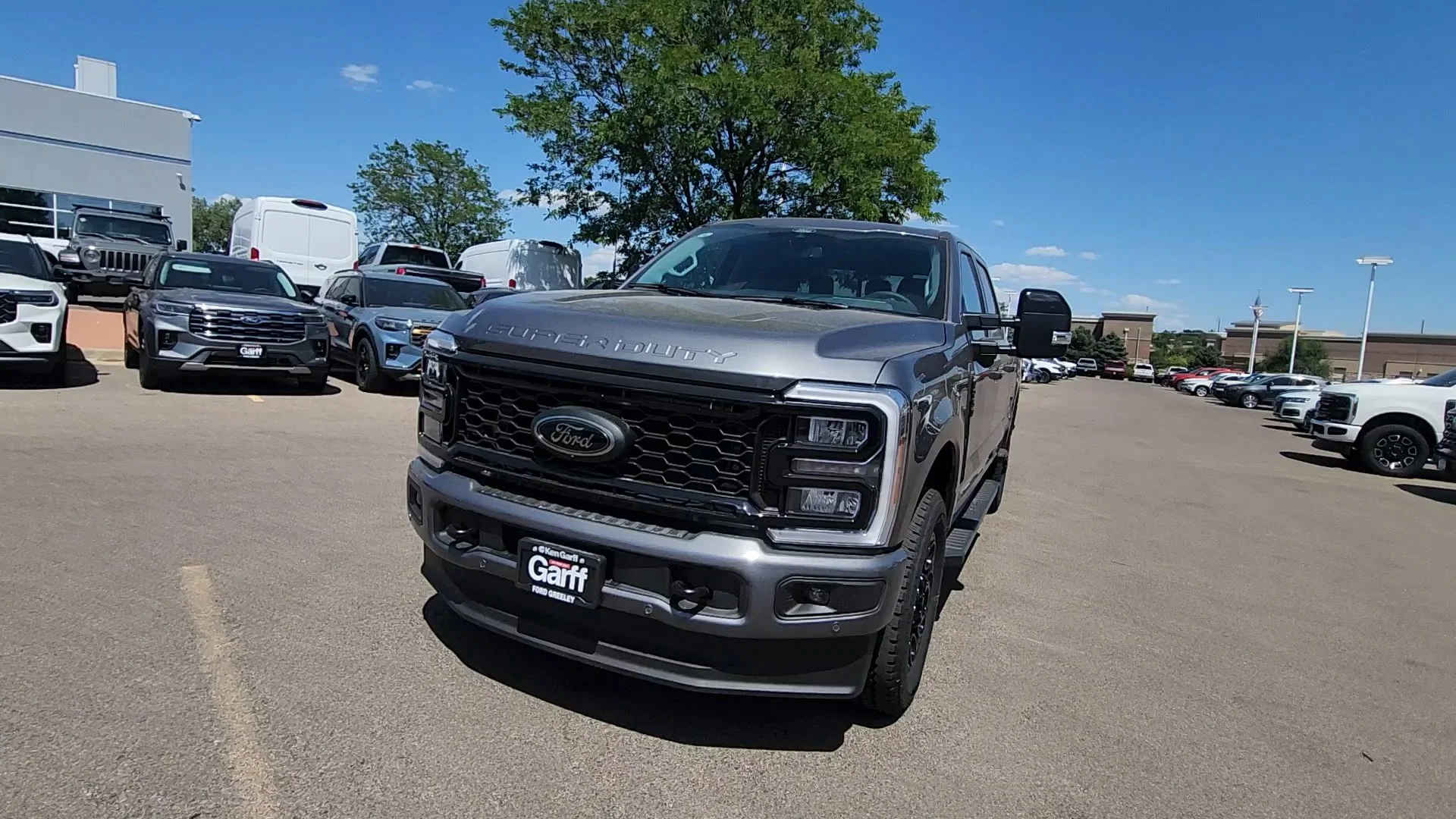 New 2026 Carbonized Gray Metallic Ford LARIAT image 16