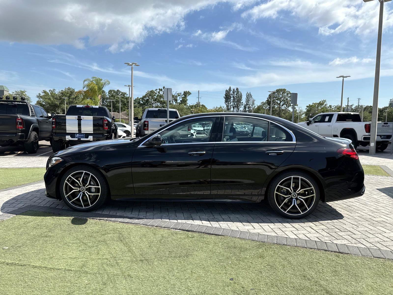 New 2026 Black Mercedes-Benz C 300 Sedan image 3