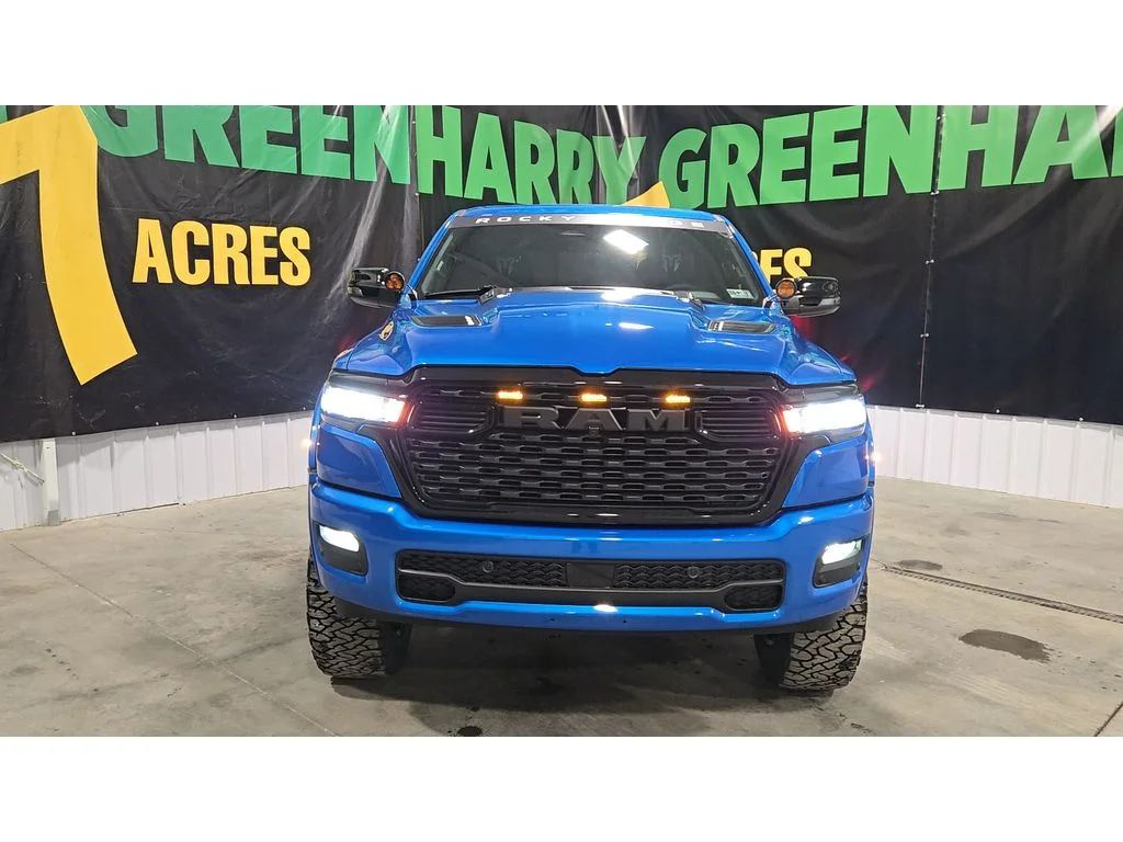 New 2026 Hydro Blue Pearl-Coat Exterior Paint RAM Big Horn Rocky Ridge image 2