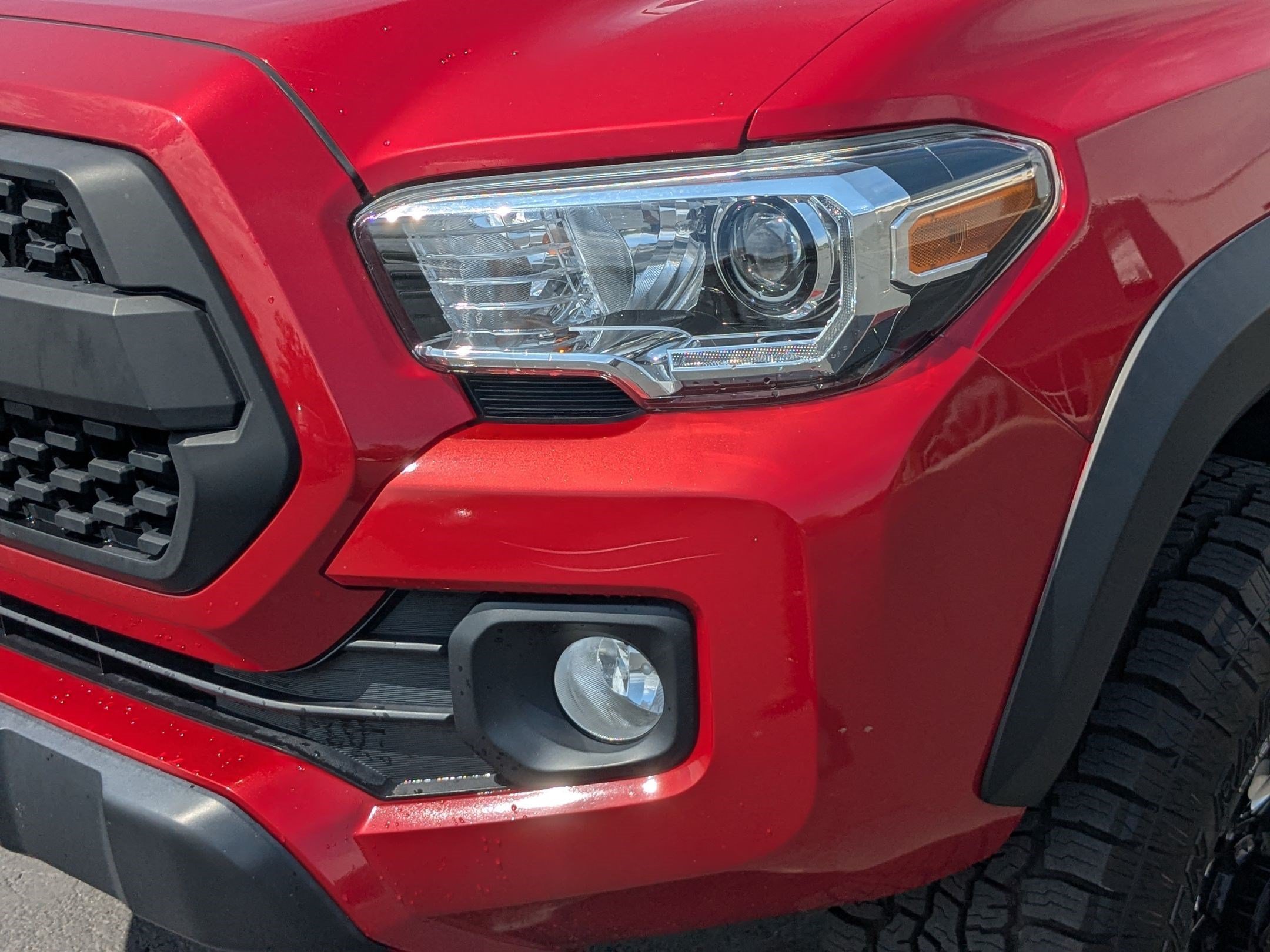 Used 2021 Barcelona Red Metallic Toyota TRD Off Road image 10