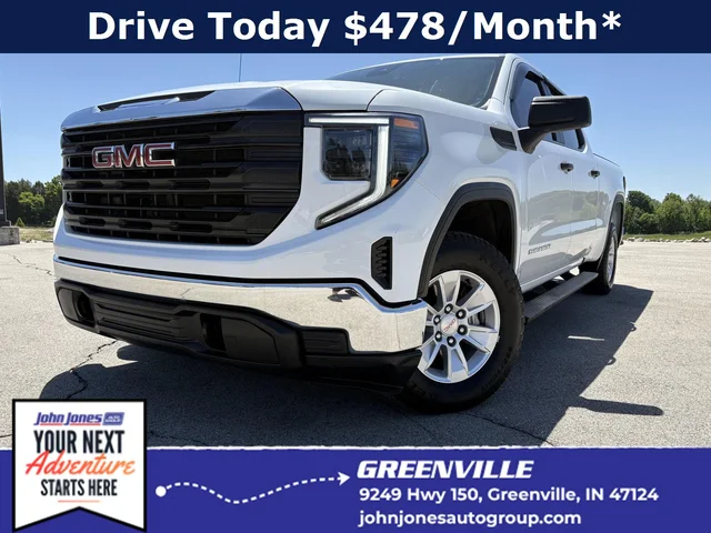 Pre-Owned 2023 GMC Sierra 1500 Pro Four Wheel Drive Crew Cab Pickup