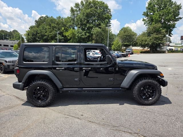 Used 2022 Black Jeep Unlimited Willys image 10