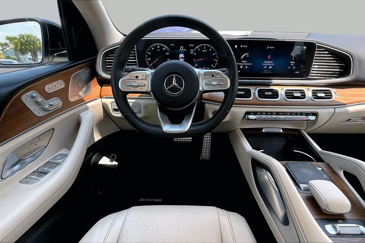 Certified Used 2023 Polar White Mercedes-Benz GLS 450 image 6
