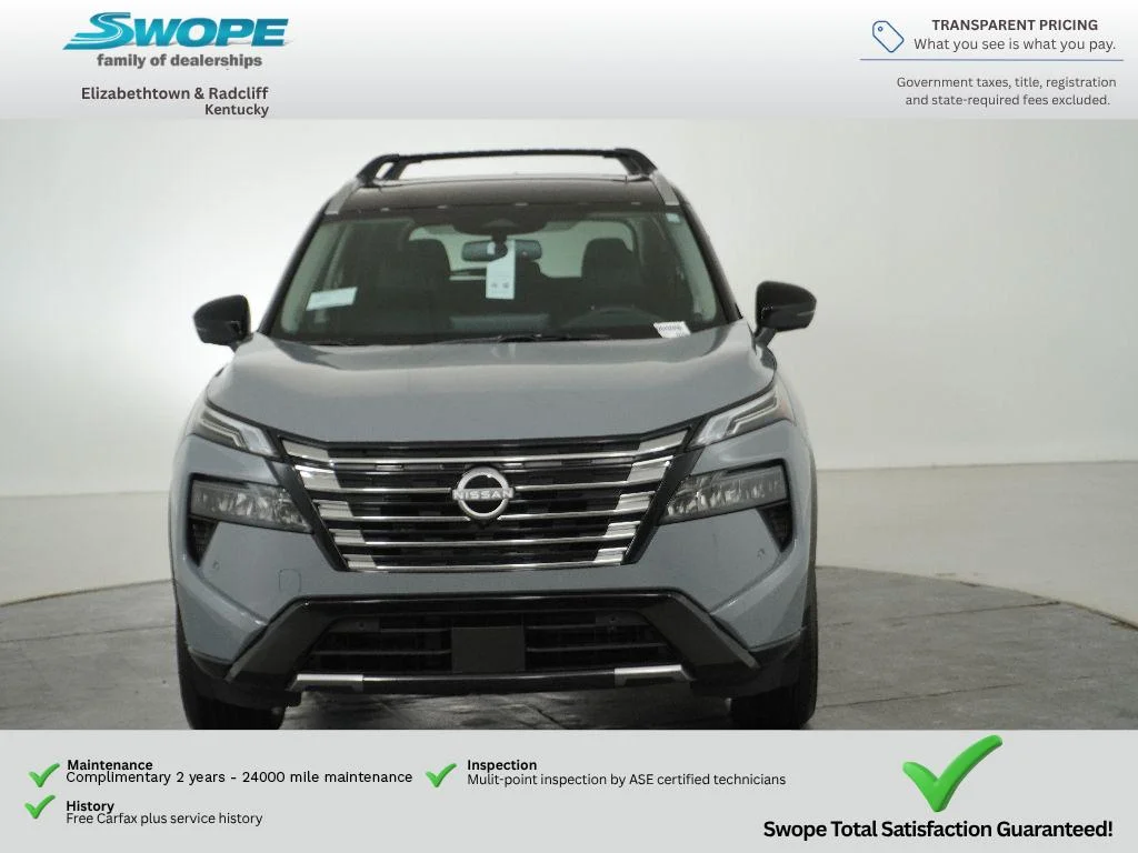 New 2026 Boulder Gray Pearl/Super Black Nissan Platinum image 9