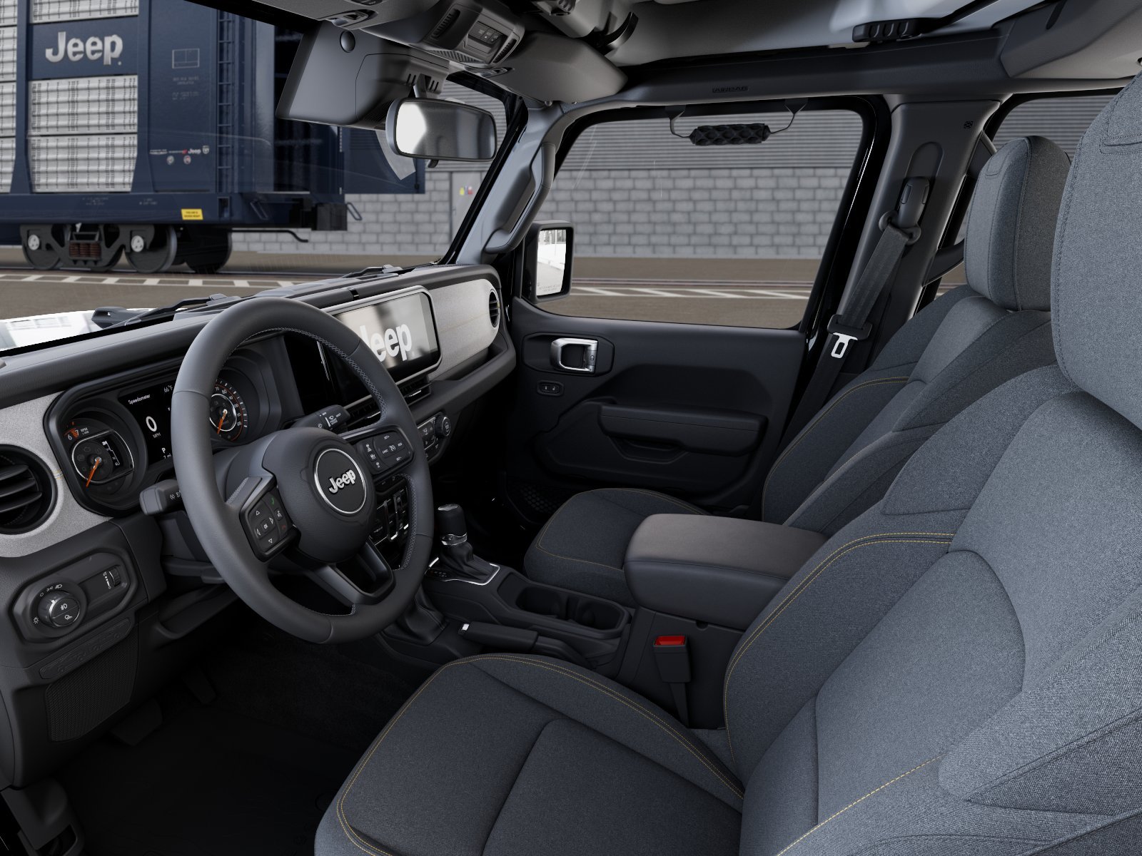 New 2026 Black Clear-Coat Exterior Paint Jeep Sport S image 22