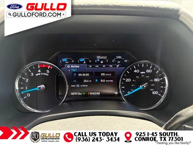 Used 2020 Agate Black Metallic Ford Lariat image 8