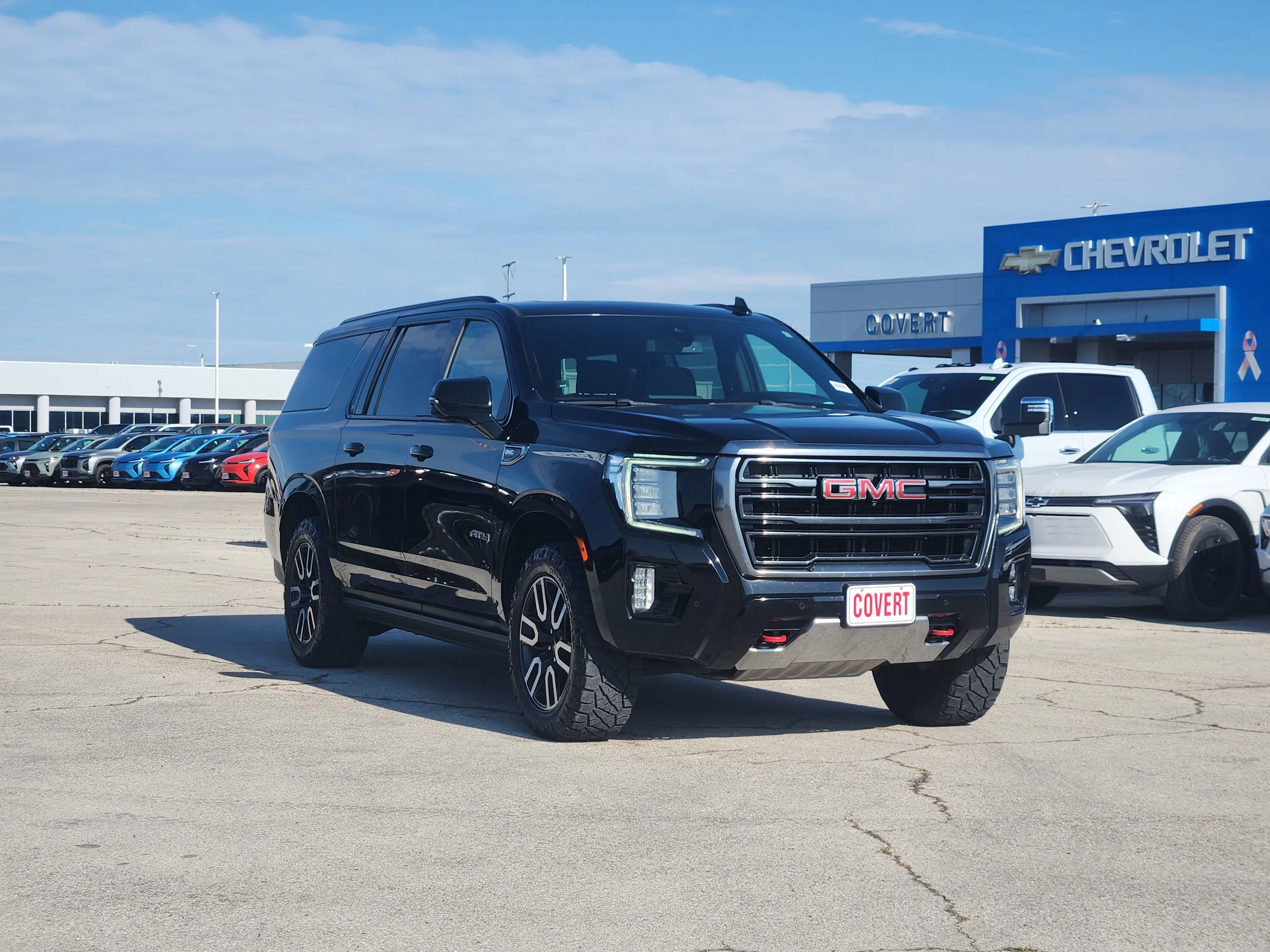 Used 2021 Onyx Black GMC AT4 image 3