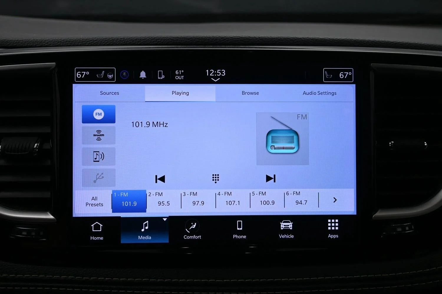 Used 2024 Fathom Blue Pearlcoat Chrysler Touring image 24