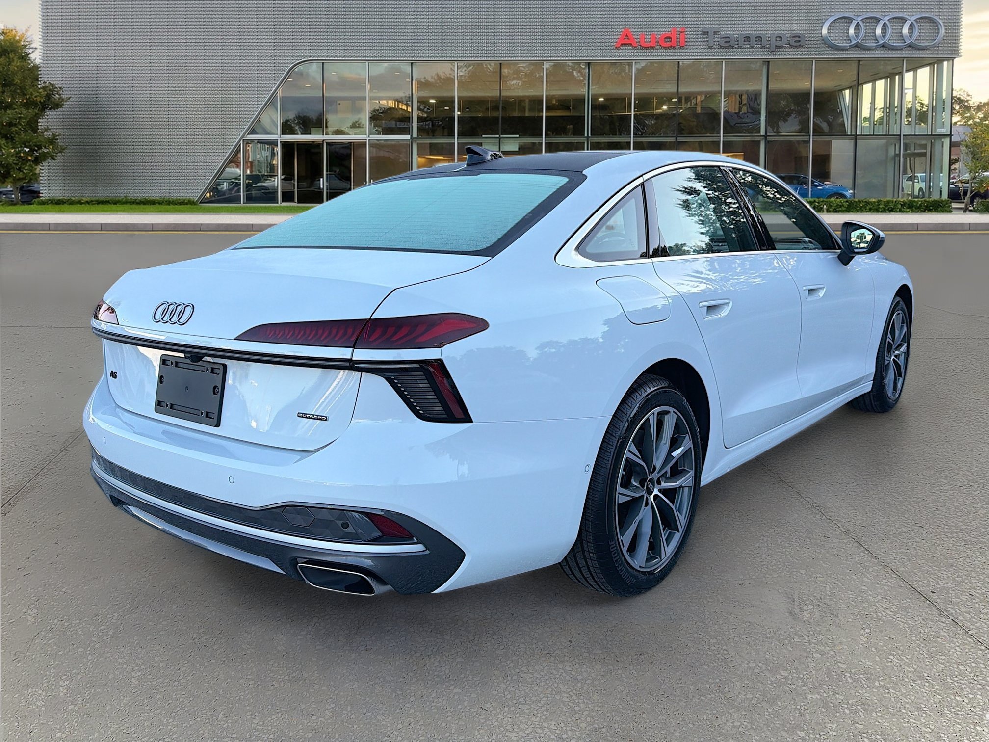 New 2026 Glacier White Metallic Audi Premium image 3