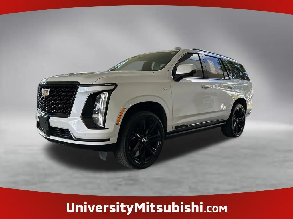 Used 2025 White Cadillac Sport Platinum image 1