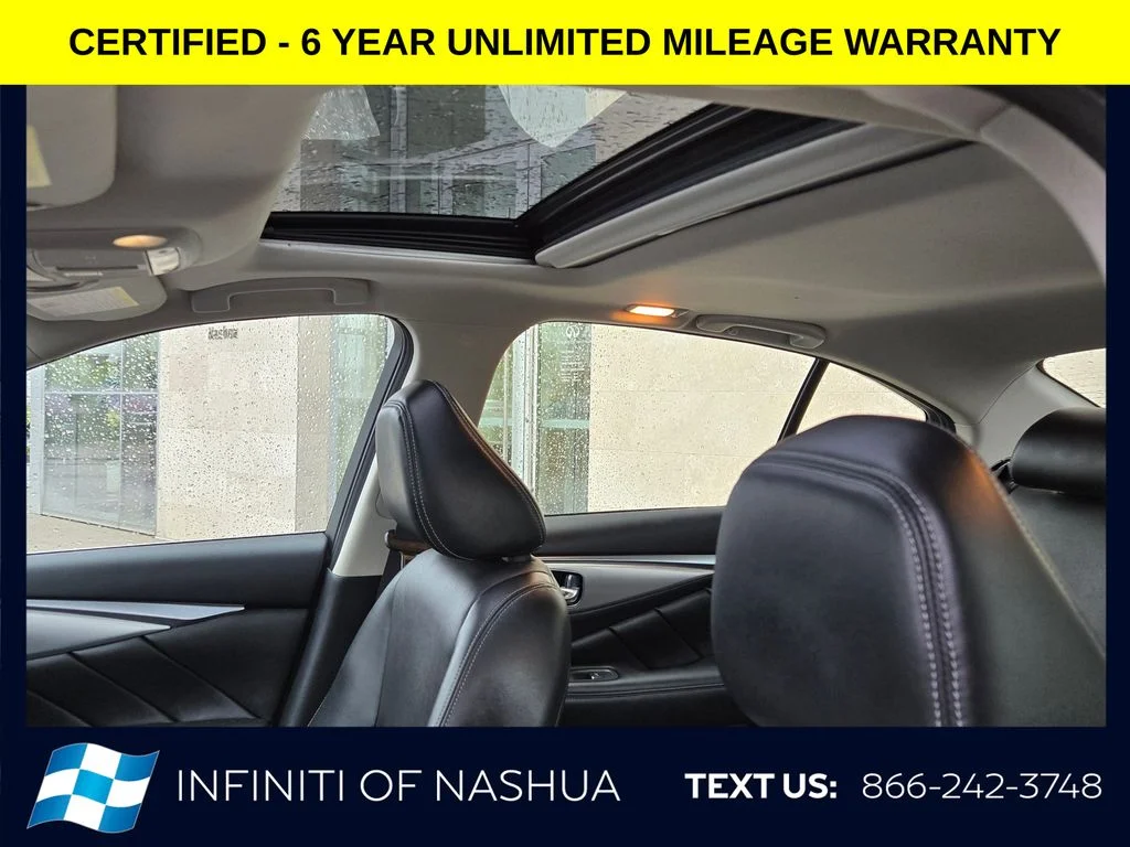 Certified Used 2023 Black INFINITI LUXE image 6