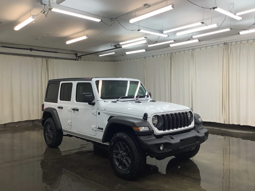 New 2026 Bright White Clearcoat Jeep Sport image 4