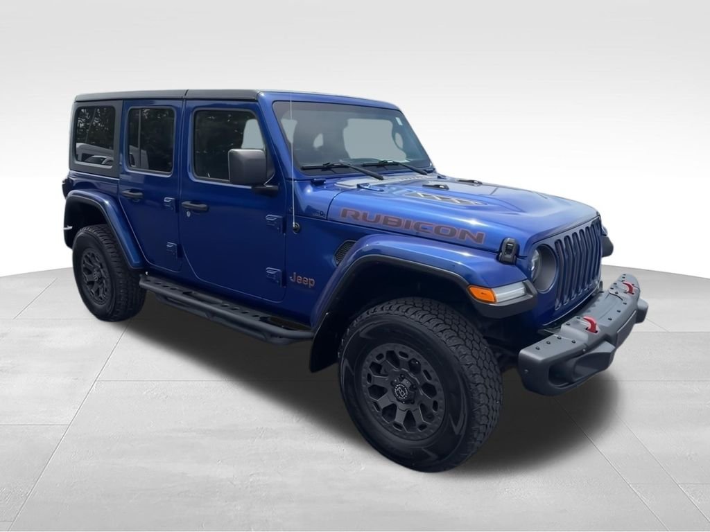 Used 2019 Blue Jeep Unlimited Rubicon image 3