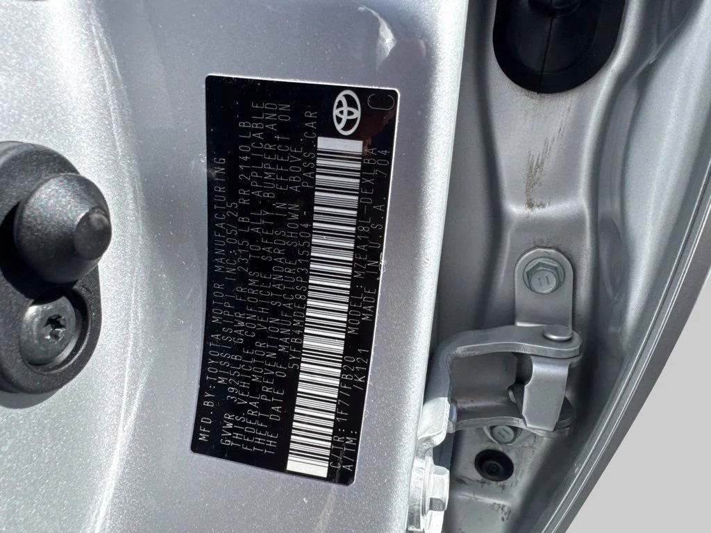 Used 2025 Silver Toyota LE image 24